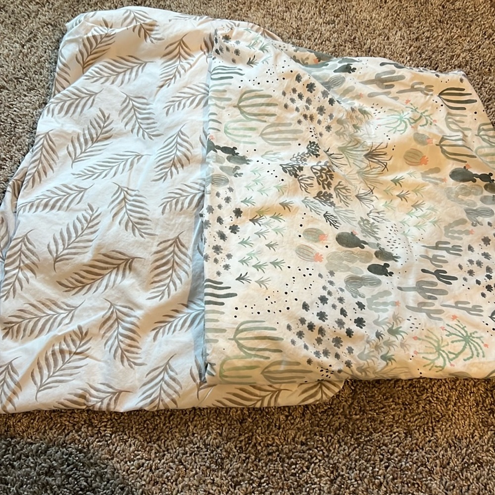 Crib sheets - BUNDLE - Pottery Barn Kids + Lambs & Ivy